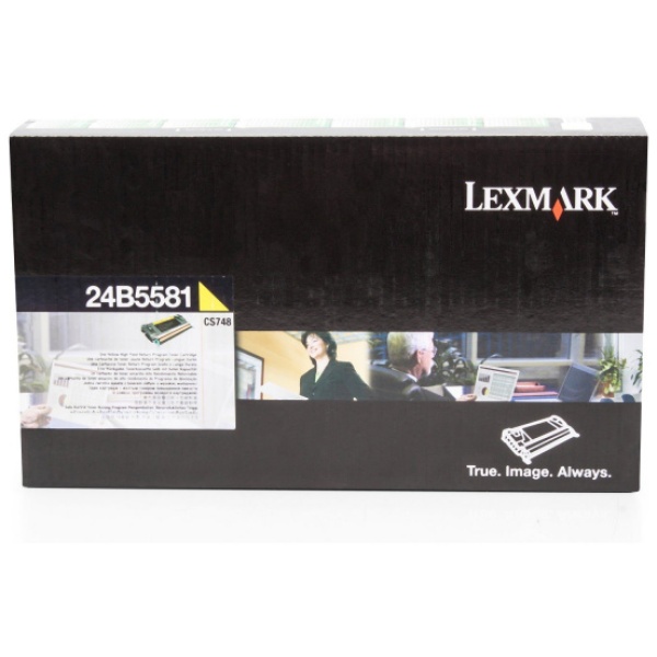 Toner Lexmark 24B5581 giallo - U00698