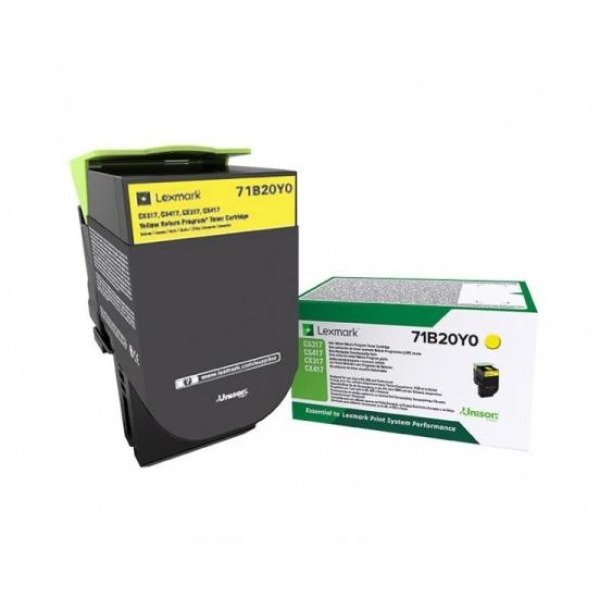 Toner Lexmark 456Y (71B20Y0) giallo - U00710