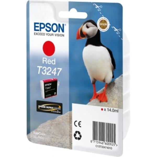 Cartuccia Epson T3247 (C13T32474010) rosso - U00818