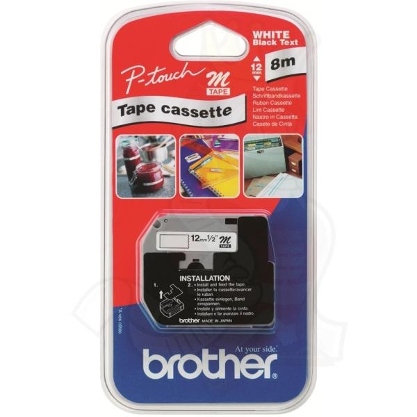 Nastro Brother MK233BZ blu-bianco - U00854