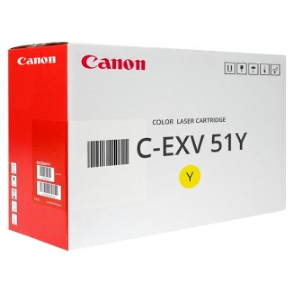 Toner Canon C-EXV 51LY (0487C002) giallo - U01236