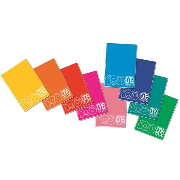 Quaderni One Color A5 - Rigatura 0B Con Margine, 80g/mq, Pacco Da 10, Per Scuola Elementare - Foto 9
