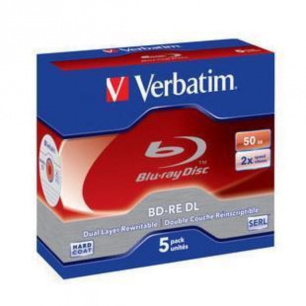 Blu-Ray BD-RE DL Verbatim 50 GB - 43760 - Y05408