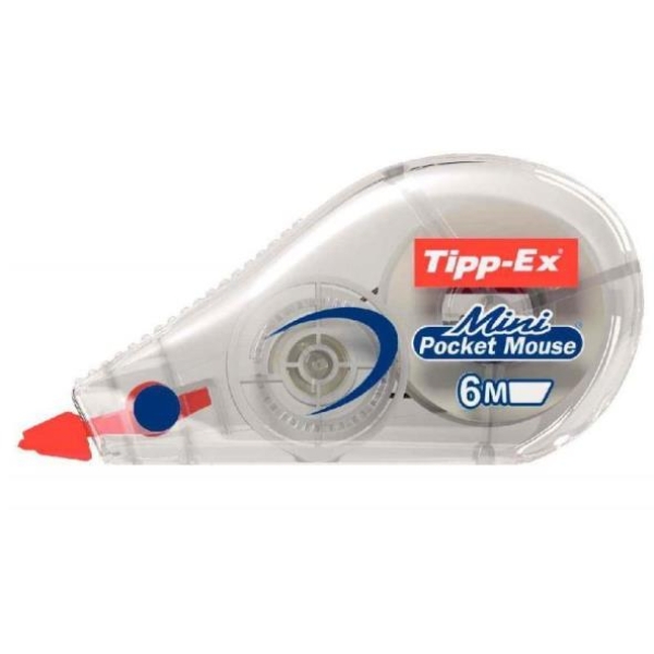 Correttore Bic Tipp-Ex Mini Pocket Mouse 5 mm x 6 mt | Giustacchini