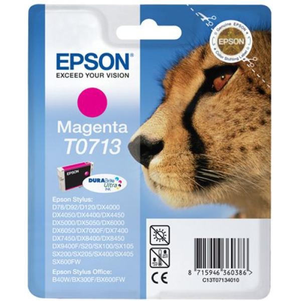 Cartuccia Epson T0713/blister RS+AM+RF (C13T07134021) magenta - Y09542