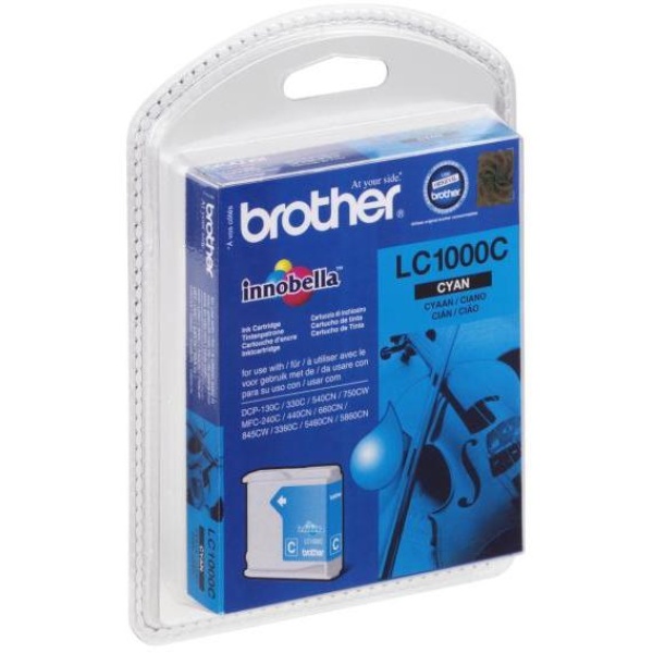 Cartuccia Brother 1000 (LC-1000CBP) ciano - Y11226