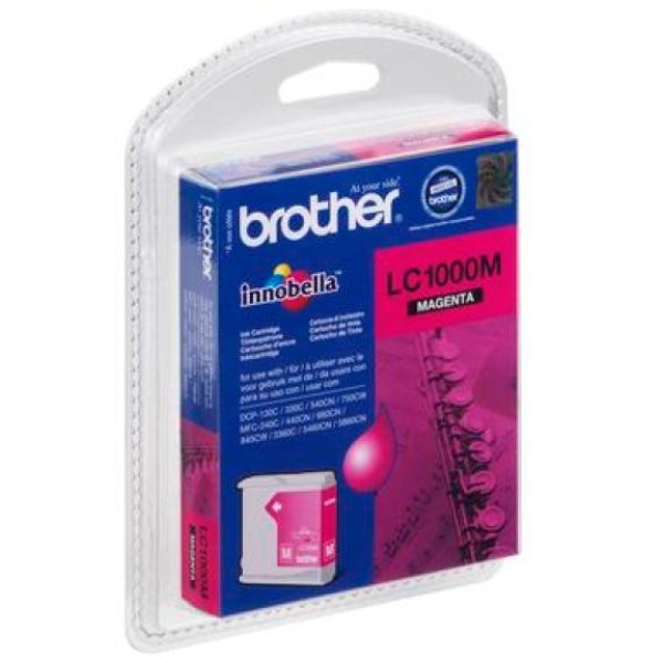 Cartuccia Brother 1000 (LC-1000MBP) magenta - Y11227