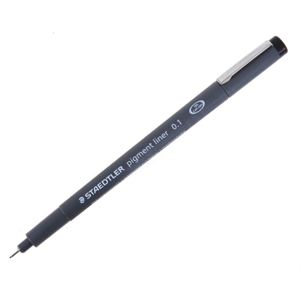 Pennarello pigment liner 308 nero 0,1mm staedtler - Z00014