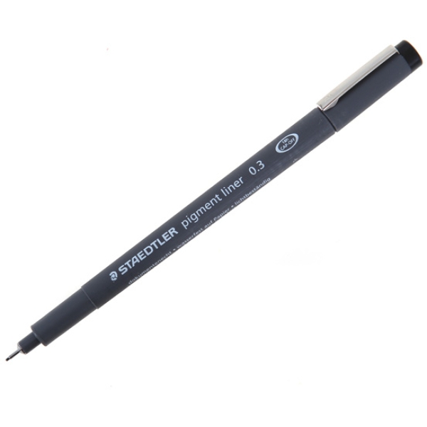 Pennarello pigment liner 308 nero 0,3mm staedtler - Z00016