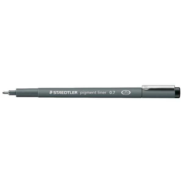 Pennarello pigment liner 308 nero 0,7mm staedtler - Z00019