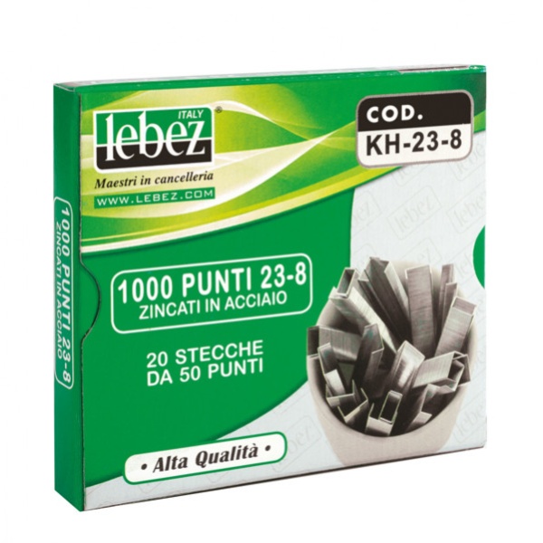 Scatola 1000 punti kh-23/17 per alti spessori - Z00127