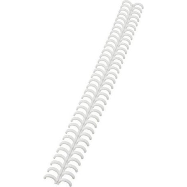 Scatola 50 dorsi clickbind 12mm bianco riapribile - Z00324