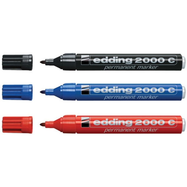 Marcatore edding 2000c blu p.conica - Z00364