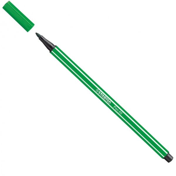 Pennarello stabilo pen 68/36 verde smeraldo - Z00395