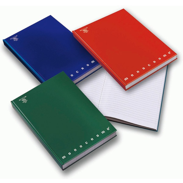 Quaderno A5 cartonato 60fg+2 80gr 5mm monocromo pigna - Z00513
