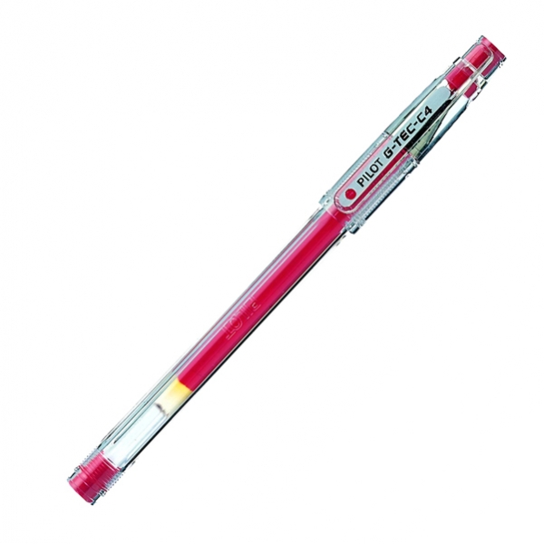Penna sfera gel g-tec-c4 rosso 0.4mm pilot - Z00559