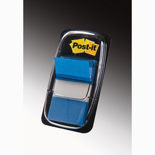 Segnapagina post-it 680-2 blu 25.4x43.6mm 50fg index - Z00763