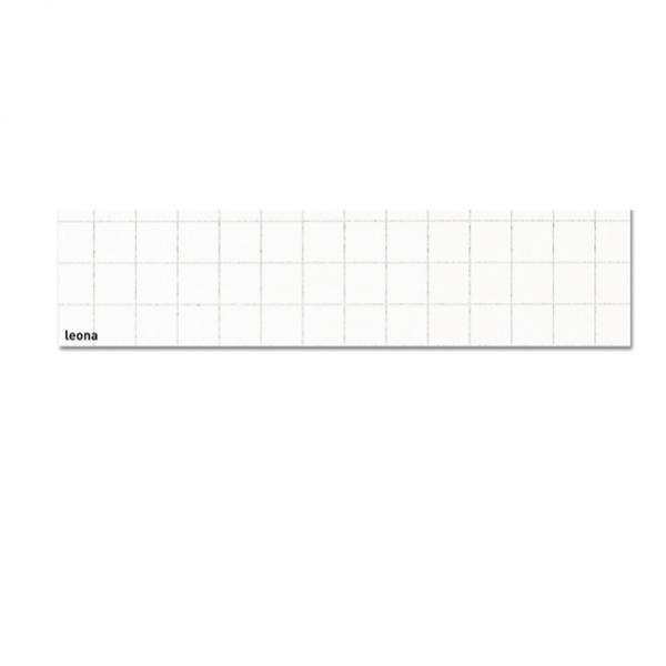 50 fogli carta leona 70x100 bianca 10mm ambo i lati 120gr - Z00854