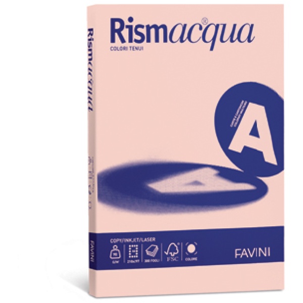 RISMA DI CARTONCINO COLORATO 200 GR 125 FG A4 VERDE CHIARO A67P104
