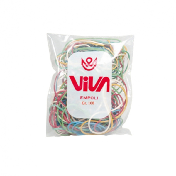 Elastico gomma busta 100gr misure assortite - Z00961