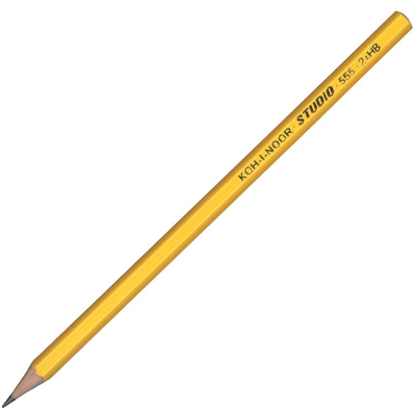 Scatola 12 matite studio h555-2b koh.i.noor - Z01382