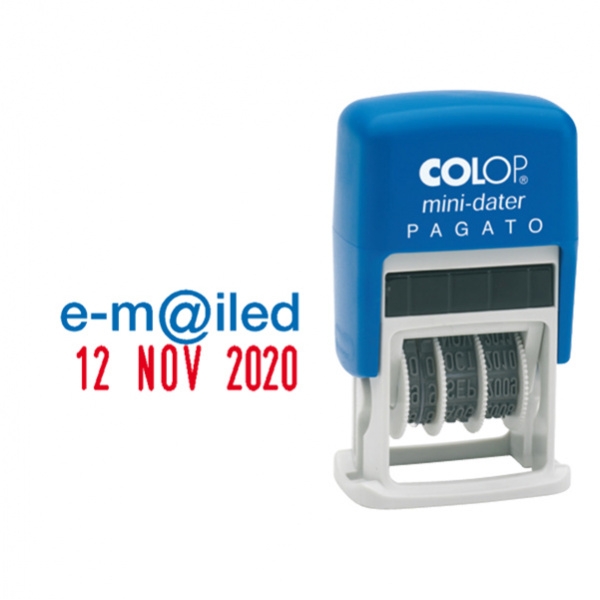 Timbro datario + e-miled s160/l4 autoinchiostrante colop - Z01462