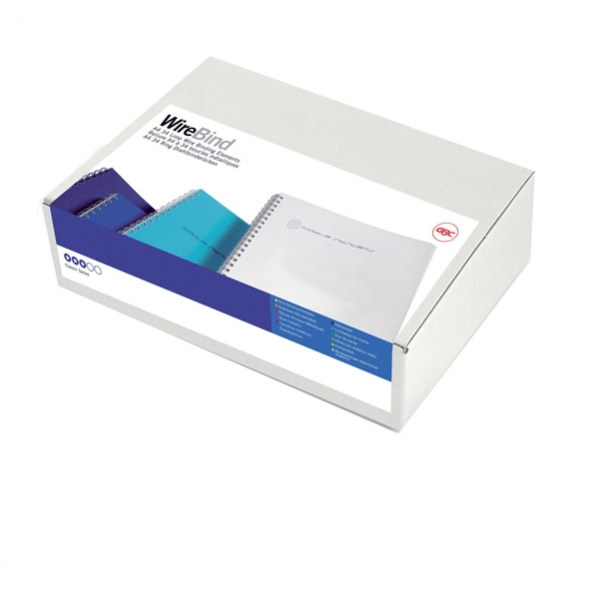 Scatola 100 dorsi metallo 6,3mm argento 34 anelli passo 3:1 - Z01566