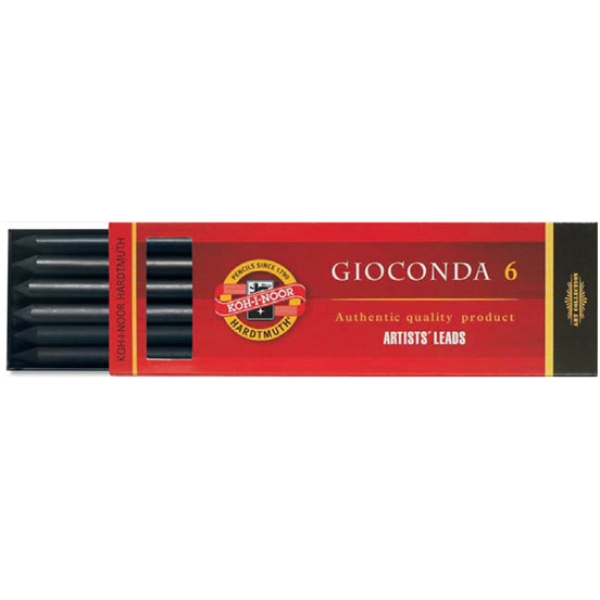 Astuccio 6 mine 5.6mm 4b grafite koh-i-noor - Z01960