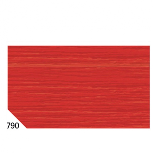10rt carta crespa rosso ciliegia 790 (50x250cm) gr.60 sadoch - Z02020