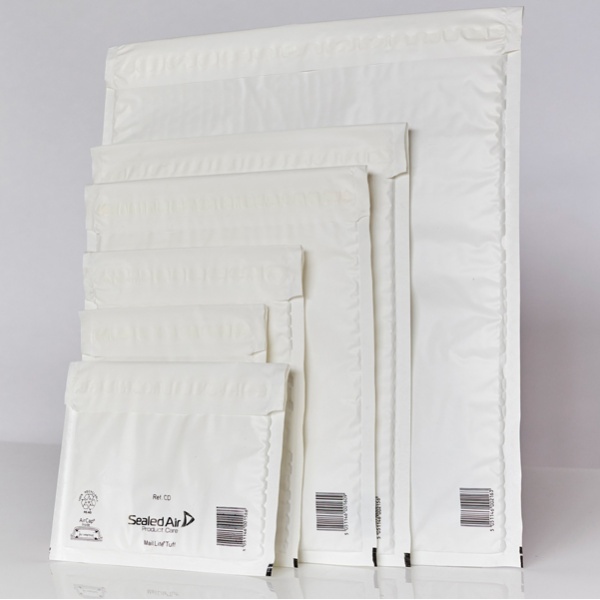 10 buste imbottite bianche j 30x44cm utile mail lite - Z02142