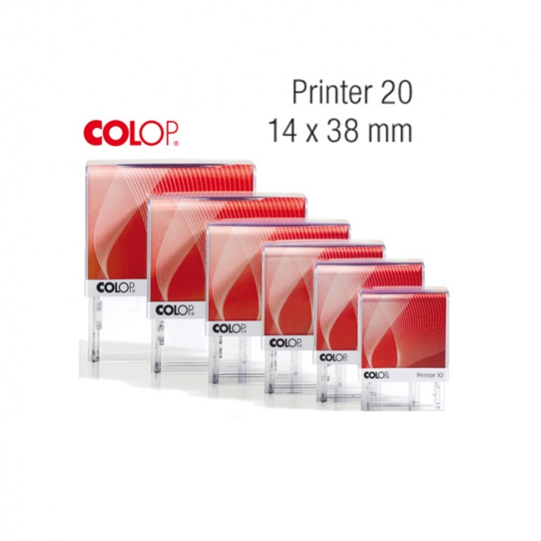 Timbro new printer 20 14x38mm autoinchiostrante colop - Z02231
