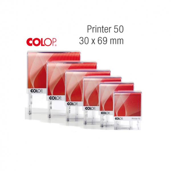 Timbro new printer 50 30x69mm autoinchiostrante colop - Z02233