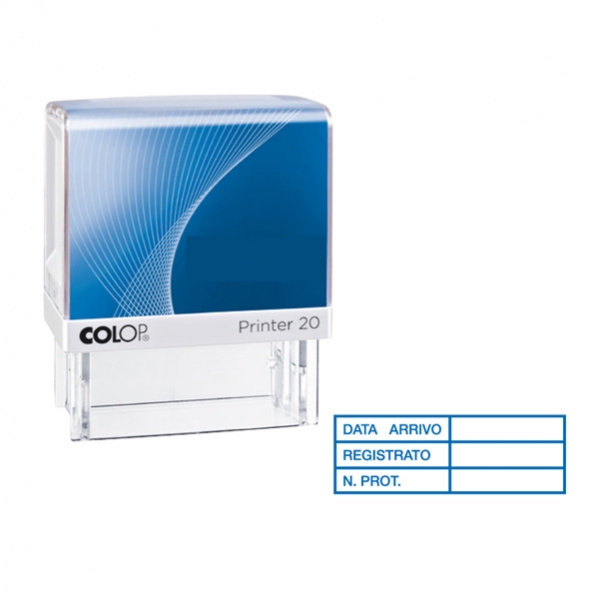 Timbro printer 20/l3 "data arrivo..." 14x38mm colop - Z02242