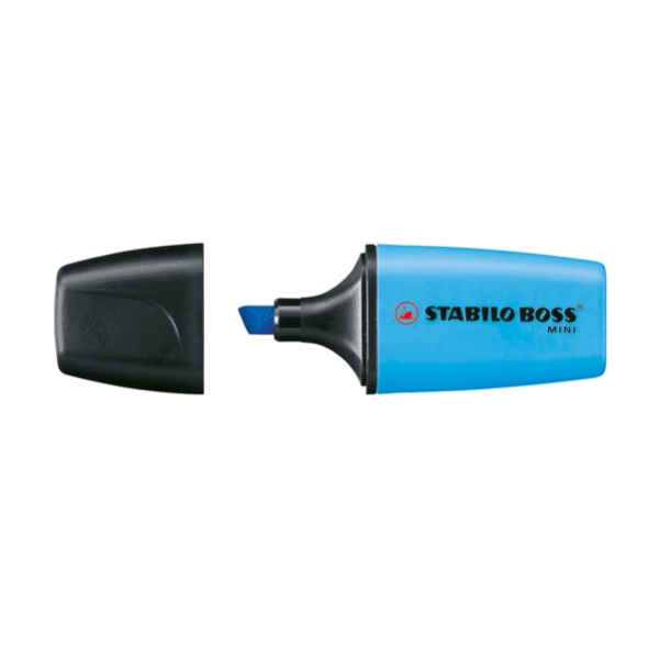 Evidenziatore stabilo boss mini azzurro - Z02284