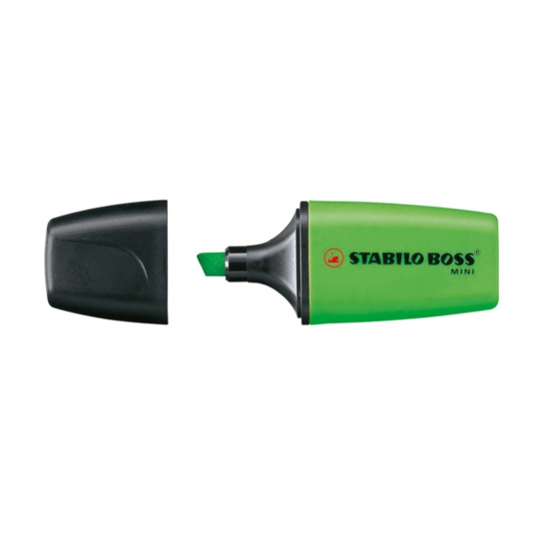 Evidenziatore stabilo boss mini verde - Z02285