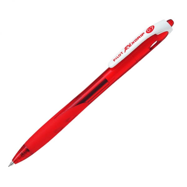 Penna sfera scatto rexgrip begreen 0.7mm rosso pilot - Z02332