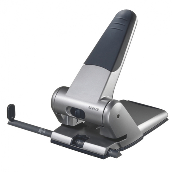 Perforatore 2 fori argento mod.5180 max 65fg leitz - Z02456