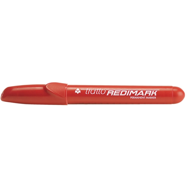 Marcatore tratto redimark rosso p.tonda - Z02503