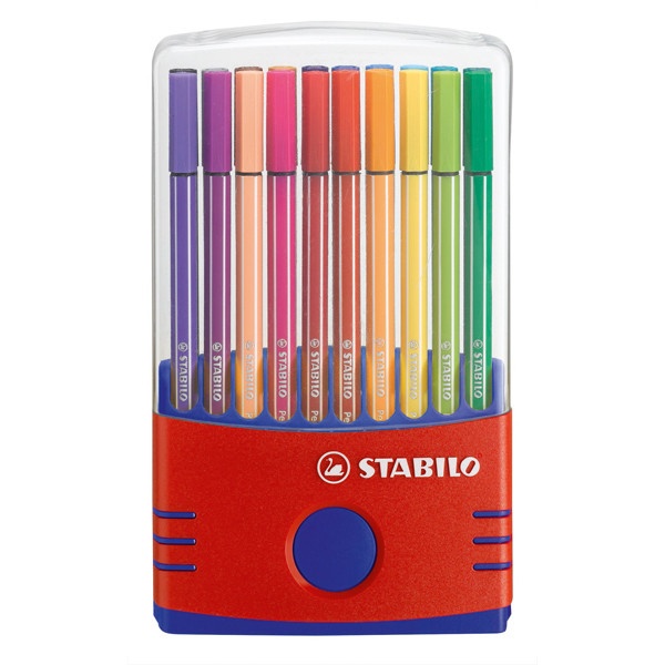 Astuccio 20 pennarelli stabilo pen 68 color parade - Z02512