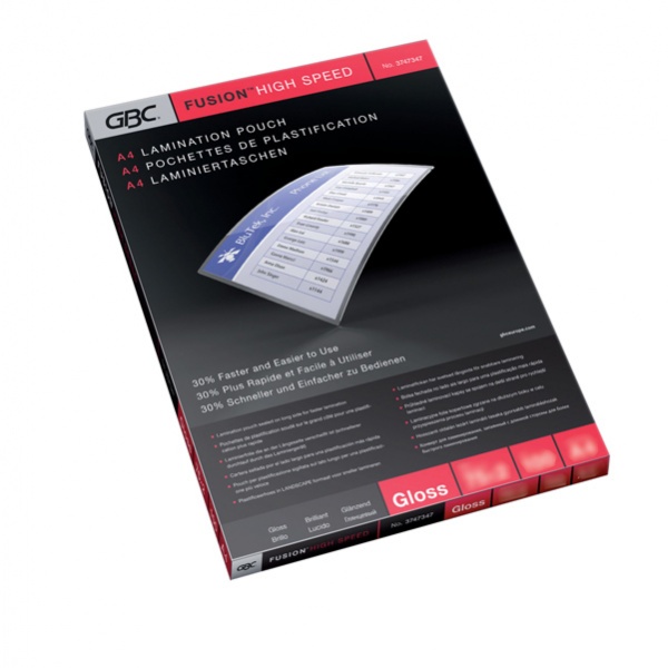 Scatola 25 pouches 75mic 228x303mm lucido pre-forata - Z02567