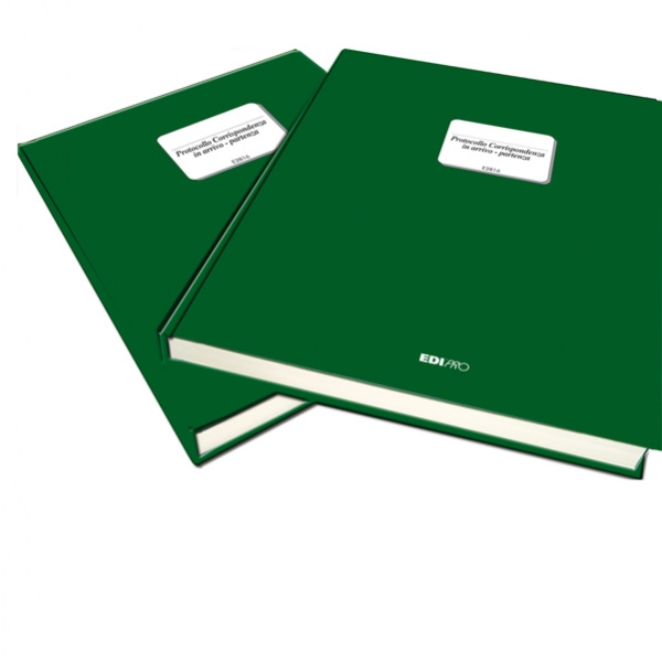 Registro corrispondenza arrivo-partenza 200pag. 31x24,5 e2816 - Z02759