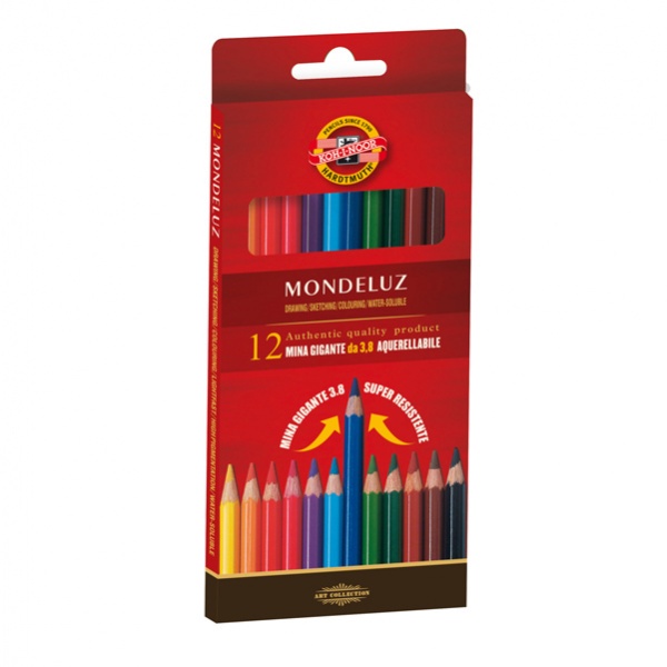 Astuccio 12 matite colorate acquarello kohinoor - Z02798