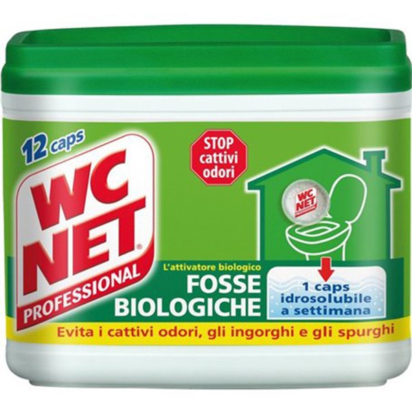 Wc net fosse biologiche 216gr x 12 capsule - Z02825