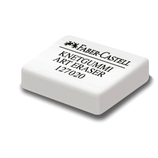 Gomma pane bianca quadrangolare faber castell - Z02833