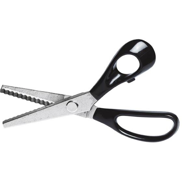 Forbice tagliacampioni zig-zag in ghisa 19cm art.4340 - Z02836