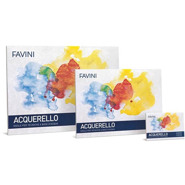 Blocco acquerello 10fg 340gr 35x50cm favini - Z02842