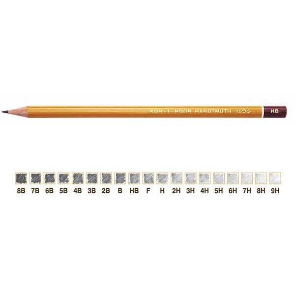 Scatola 12 matite h1500 7b koh.i.noor - Z02851