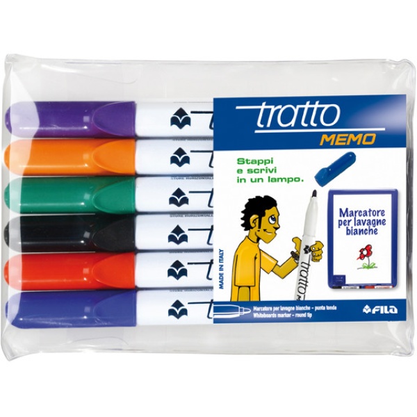 Tratto Video Pastel marcatore Giallo 12 pz