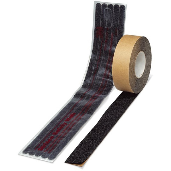 Rotolo adesivo antiscivolo nero 19mmx18,2mt 3m safety-walk - Z03004
