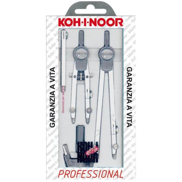 Compasso professional 155mm 5pz kohinoor - Z03074